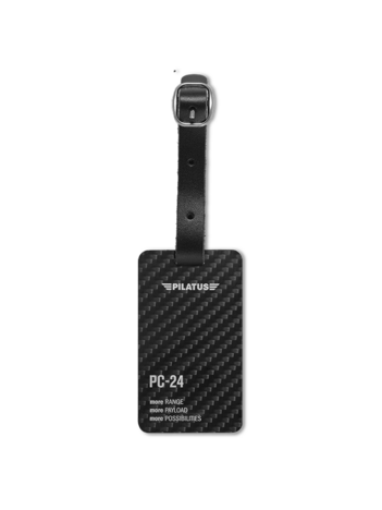 PC-24 Baggage Tag - Carbon