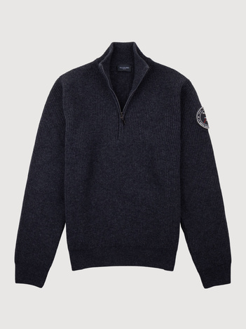 Pelikamo Rib Half Zip Sweater