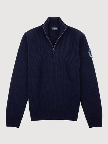 Pelikamo Rib Half Zip Sweater