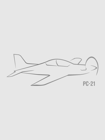 Pilatus PC-21 Autokleber klein