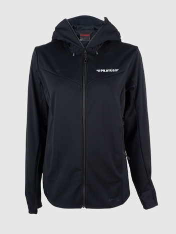 Pilatus softshell jacket with hood for women