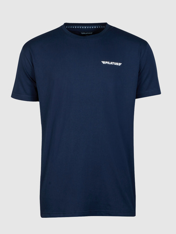 Pilatus T-Shirt blau für Herren