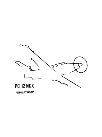 PC-12 Sticker Large