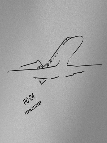 PC-24 Sticker Large