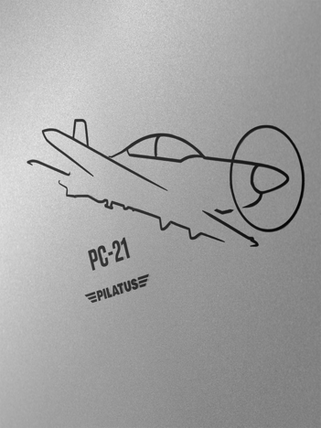 PC-21 Sticker Large