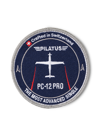 PC-12 PRO Patch (blue)